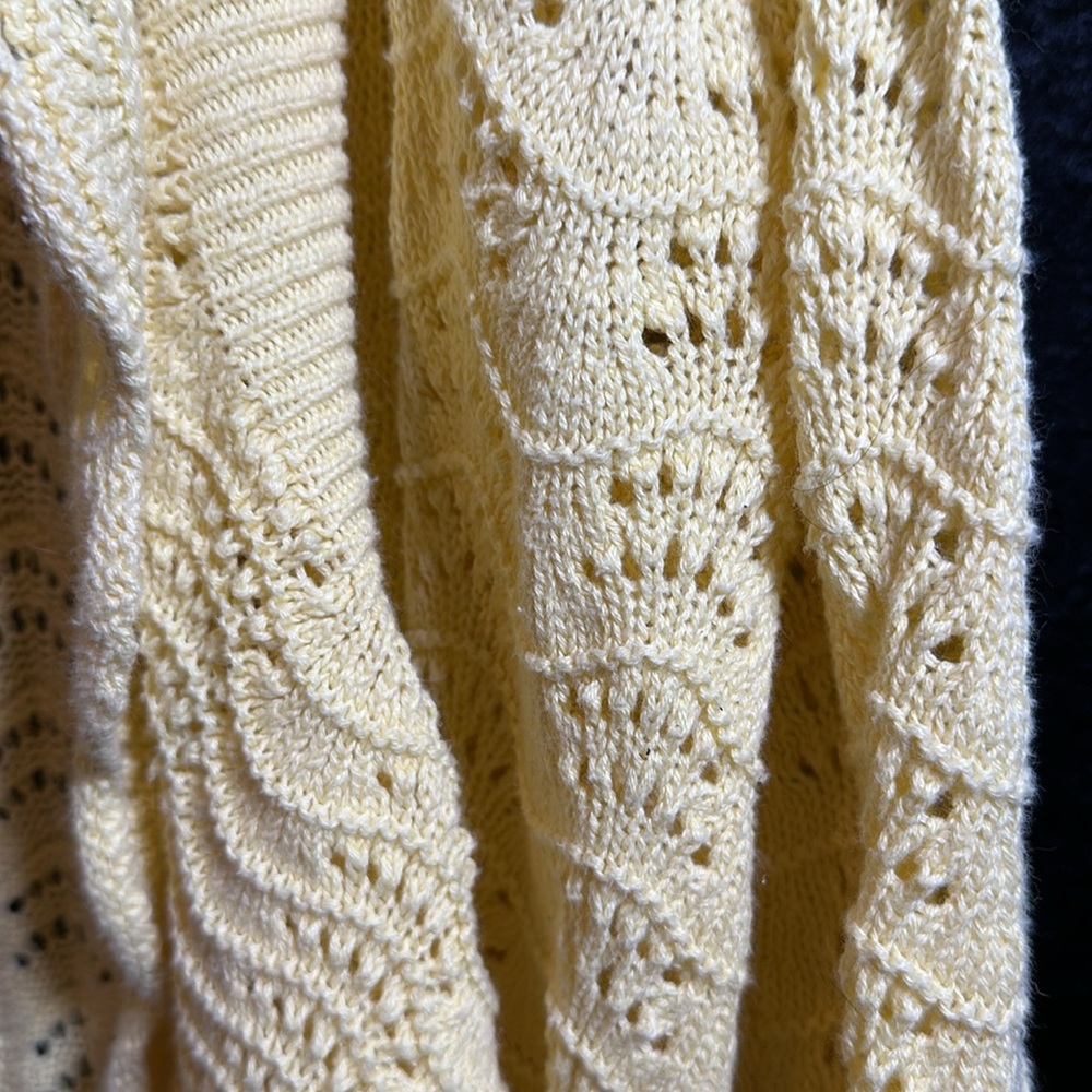 Yellow Cardigan - Picture 2 of 4